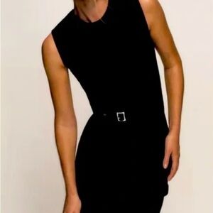 Zara Black Midi Dress